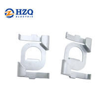 Clips de plafond en T HZQ pour éclairage sur rail 120V Chrome/Argent Supports de grille suspendus