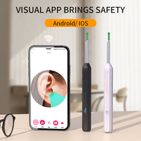 Nettoyage d'Oreille Sans Fil Visuel, Cure-Oreille Endoscopique Intelligent Haute Définition, Outil Professionnel de Soin d'Oreille