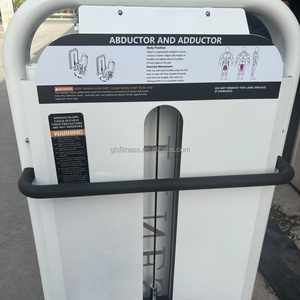 Máquinas comerciales de selección de carga de pines de alta calidad para gimnasio Muslo Masters Abductor y Aductor 2 en 1 Máquina para gimnasio - Product Image 2