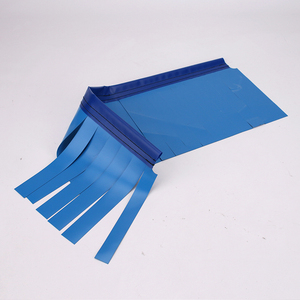 Ultralicht röntgenbeschermingsgordijnmateriaal met 0,125 mm Pb lood-equivalent, zwart/blauwe kleur voor veiligheidsinspectiemachines - Product Image 3