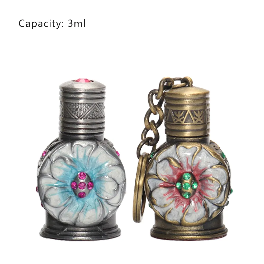 Nhà Máy Giá Luxury 3ml bơm lại tùy chỉnh thiết kế phương Đông kim loại gloden hợp kim Arabic dầu chai nước hoa