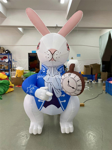 <span class=keywords><strong>Personnage</strong></span> de dessin animé de lapin gonflable <span class=keywords><strong>Alice</strong></span> <span class=keywords><strong>au</strong></span> <span class=keywords><strong>pays</strong></span> <span class=keywords><strong>des</strong></span> <span class=keywords><strong>merveilles</strong></span> avec lumière - Product Image 2
