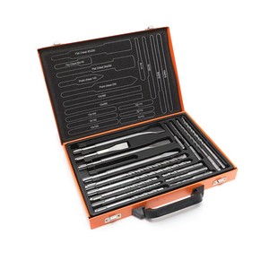 Kit de 17 forets et burins SDS-plus à tige ronde pour maçonnerie et béton - Product Image 3