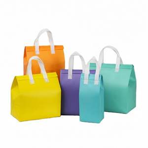 Bolsa Térmica Personalizada al por Mayor con Logotipo y Tamaño a Medida, para Bebidas Frías y Calientes, Bolsa de Tela No Tejida con Aislamiento de Aluminio - Product Image 1