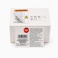 Étiquettes à deux couches, impression personnalisée, autocollants à double couche, vente en gros d'étiquettes adhésives pour flacons de médicaments, pots cosmétiques