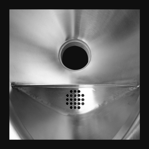 WC en acier inoxydable 304 à séparation fècale-urinaire, design spécial Kuge, en stock - Product Image 5