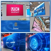 Pantalla LED Mecánica Dinámica Personalizada de Fábrica, Pantalla Retráctil Giratoria de 360 Grados para Exposiciones, Escenarios y Eventos