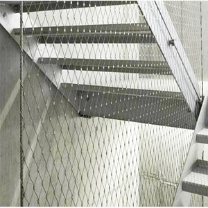 Nhà Sản Xuất Tùy Chỉnh 304/316 Thép Không Gỉ Cầu Thang Lan Can/LAN Can/Lan Can Và Ban Công Hàng Rào Với Cáp Lưới - Product Image 3