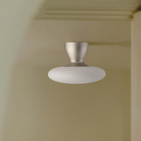 Lustre moderne en verre à bulles, luminaire de plafond, indice de protection IP65, alimentation AC, base en aluminium, Ra70, blanc froid, éclairage de salon
