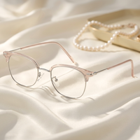 Lunettes anti-lumière bleue unisexe de haute qualité RTS 2026, monture intégrale en TR90 + métal avec verres AC, option logo personnalisé, vente en gros
