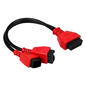 クライスラー用ユニバーサルアダプターOBD2診断コネクタケーブル12+8 - Product Image 2