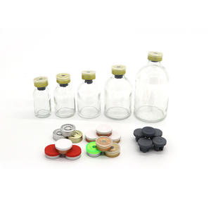 Bouteille en verre cosmétique moulée de 50ml avec bouchon à vis Poudre de périline lyophilisée Emballage de boîte d'antibiotiques d'injection brune - Product Image 5