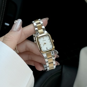 Montres à quartz <span class=keywords><strong>en</strong></span> <span class=keywords><strong>acier</strong></span> inoxydable étanches à cadran carré Scottie A9743b, très vendues, <span class=keywords><strong>montre</strong></span> de luxe personnalisée pour <span class=keywords><strong>femme</strong></span> - Product Image 1