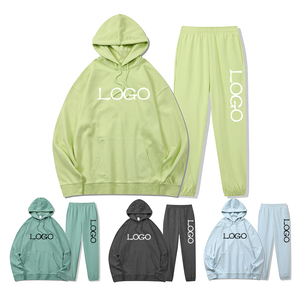 Ensembles de jogging 100% coton pour hommes, vêtements en gros, ensemble deux pièces pour hommes - Product Image 6