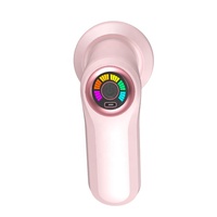 Pink Einstellbare Temperatur Tragbares ABS Wiederauf lad bares Fat Pushing Machine Vibrations massage gerät mit Hitze und Kneten zu Hause