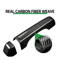 Couvre-poignée de porte en fibre de carbone pour Jeep Wrangler, décoration extérieure, accessoires de voiture tout-terrain sport