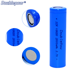 Batteria superiore a 3.7 <span class=keywords><strong>Volt</strong></span> <span class=keywords><strong>18650</strong></span> agli ioni di litio a bottone piatto ricaricabile 2000 agli ioni di litio - Product Image 4