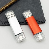 Memoria USB giratoria con logotipo personalizado, 8GB, 16GB, tipo C, 32GB, 3,0, 2,0, 64GB, Memoria USB, para Iphone 17, Memoria USB