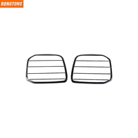 Offre Spéciale accessoires extérieurs en fer couvercle de phare avant lampe frontale décoration et Protection pour Suzuki Jimny 2007-2017