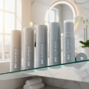 Baume éclaircissant Glutanex Deo Glow, léger, pour un teint éclatant, anti-âge, correction douce du teint, éclat luxueux et lumineux. - Product Image 3