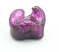 1DD 6BA CIEM Custom In-Ear Monitor Hybrid Driver Cangkang Resin Kustom