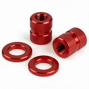 Tuerca de Bloqueo para Llanta de Aleación de Aluminio, Mecanizada por CNC, para Piezas de Maquinaria Glastrac de Carretera - Product Image 6