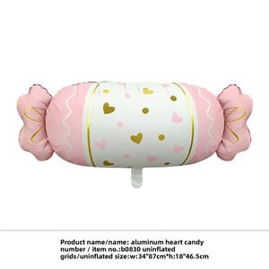 <span class=keywords><strong>Globos</strong></span> de Aluminio con Forma de Caramelo, Decoración de Fiesta de Cumpleaños, <span class=keywords><strong>Globos</strong></span> de Aluminio <span class=keywords><strong>para</strong></span> Galletas, Color Azul Mate, <span class=keywords><strong>para</strong></span> Fiesta de Baby Shower - Product Image 3