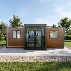 Maison préfabriquée américaine Conteneur extensible pour la maison avec 2 salles de bain Boîte d'extension pour le bureau, l'école ou la chambre à coucher - Product Image 1