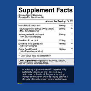 Private Label <span class=keywords><strong>Siberian</strong></span> <span class=keywords><strong>Ginseng</strong></span> Ashwagandha Men's Cápsulas Bem-Estar Suplemento Black Maca Root Cápsulas para Homens - Product Image 4