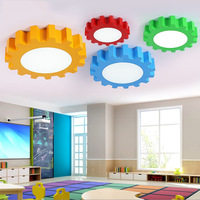 Plafonnier moderne décoratif coloré pour salle de classe, couloir, maternelle, chambre d'enfant, éclairage LED créatif
