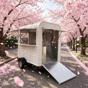 Remorque alimentaire innovante avec comptoir d'exposition multifonction pour la cuisine de rue et les repas en plein air - Product Image 2