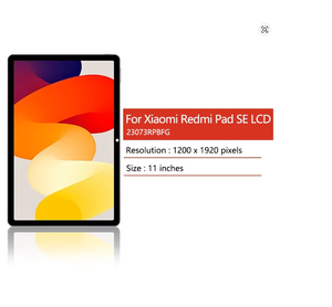 Nuevo LCD para Xiaomi Redmi Pad SE 23073RPBFG, Repuesto de Digitalizador para Redmi Pad <span class=keywords><strong>2</strong></span>, Reparación para Redmi Pad <span class=keywords><strong>2</strong></span>.ª Generación - Product Image 3