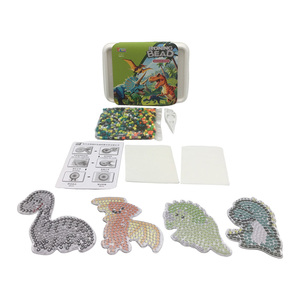 Vente en gros mini perles à repasser bricolage jouet pour enfants 4 types de perles <span class=keywords><strong>Hama</strong></span> <span class=keywords><strong>dinosaure</strong></span> en plastique 5mm - Product Image 3