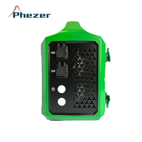 Máquina de Marcado Láser de Fibra Portátil Phezer Mini de Alta Definición de 20W/30W Refrigerada por Aire, Compatible con Formatos DXF/PLT/AI