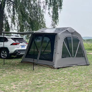 Tienda inflable Oxford de lujo para 4 personas, <span class=keywords><strong>precio</strong></span> familiar Glamping, tienda de aire impermeable para exteriores, casa de cabina, tienda inflable para acampar - Product Image 2