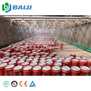 Đầy đủ tự động nhôm có thể có ga nước giải khát năng <span class=keywords><strong>l</strong></span>ượng uống đóng hộp điền seaming máy dây chuyền sản xuất - Product Image 5