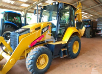 Mini-chargeuse-pelleteuse 434F2 de 3 tonnes, moteur diesel, pompe hydraulique, boîte de vitesses, moteur, haute efficacité, équipement de construction compact sur roues