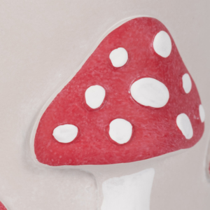 Pot de fleurs en forme de champignon, jardinière cylindrique en ciment, décoration intérieure et extérieure - Product Image 5