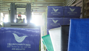 Bolsas de ensilaje de PP tejido con protección UV para uso agrícola, para heno y paja, tamaño cortado, moldeado y fundido de plástico T&H - Product Image 4