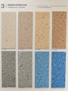 Rouleau de revêtement de sol en vinyle PVC à prix d'usine, épaisseur 2 mm, installation facile par adhésion, <span class=keywords><strong>parquet</strong></span> pour hôtels, hôpitaux, usage commercial - Product Image 6