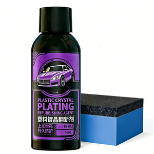 Restaurador <span class=keywords><strong>de</strong></span> Plástico Negro para Autos BC, Revestimiento Cerámico para Brillo <span class=keywords><strong>de</strong></span> Plástico <span class=keywords><strong>de</strong></span> 50 ml, Muestra Gratis, Cuidado del Auto, Dura hasta 6 Meses - Product Image 4