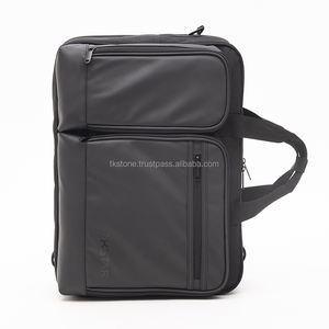 Sac à dos d'affaires moderne unisexe pour ordinateur portable avec protection en PU, léger et portable, fermeture à poignée pour usage professionnel - Product Image 5