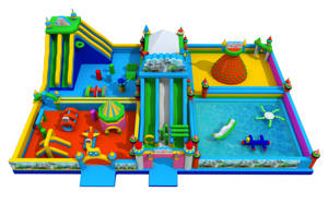 Grand <span class=keywords><strong>château</strong></span> gonflable <span class=keywords><strong>de</strong></span> bonbons avec toboggan, <span class=keywords><strong>tour</strong></span> d'escalade et obstacles amusants | Bâche en PVC durable pour locations et parcs - Product Image 5