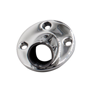 Nouveau support de tube de main courante circulaire en acier inoxydable marin à 30 degrés, base de poteau, siège de tuyau 22 mm/25 mm pour yacht - Product Image 2