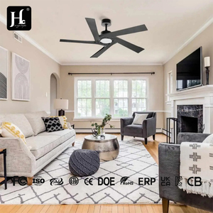 Modern Smart Application 72-inch 70-inch Outdoor Home 8-Blade DC Motor <b>Remote</b>-<b>Controlled</b> LED <b>Ceiling</b> Fan with <b>Lights</b> - Product Image 3