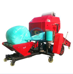 Offre Spéciale à balles d'ensilage de type diesel presse à balles rondes pour paille de <span class=keywords><strong>foin</strong></span> à balles nettes machine à balles d'ensilage - Product Image 3