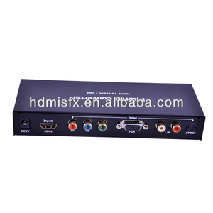 Hdmi vers <span class=keywords><strong>vga</strong></span> + <span class=keywords><strong>YPbPr</strong></span> + SPDIF convertisseur 1080 p - Product Image 2