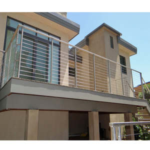 Açık Villa hastane balkon merdiven merdiven için paslanmaz çelik tel halat korkuluk sütun küpeşte kablo korkuluk pas - Product Image 1