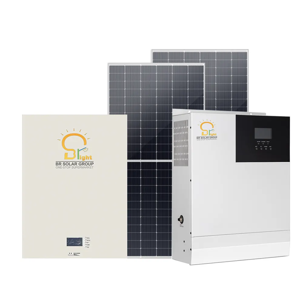Br सौर 10kw सौर ऊर्जा जनरेटर सिस्टम सौर ऊर्जा संचालित प्रणाली