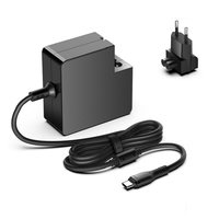 Chargeur mural certifié 65W USB-C PD Adaptateur complet universel Utilisation générique Adaptateur d'alimentation Chargeur mural USB
